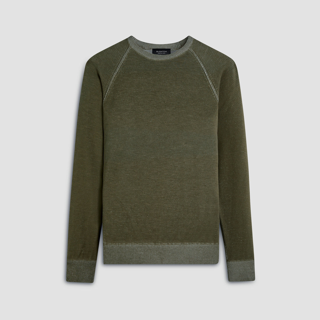 Solid Crew Neck Sweater