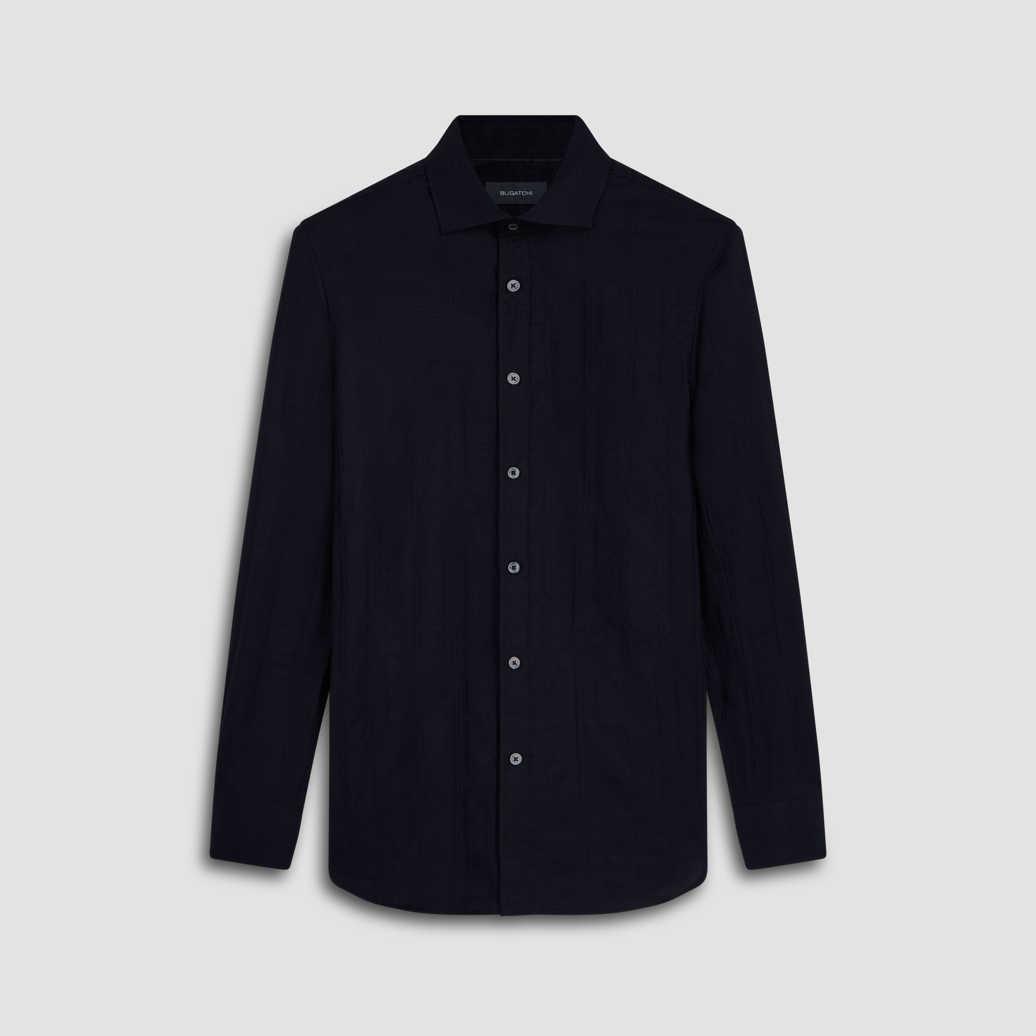 Axel Tonal Plaid Jacquard Shirt – BUGATCHI