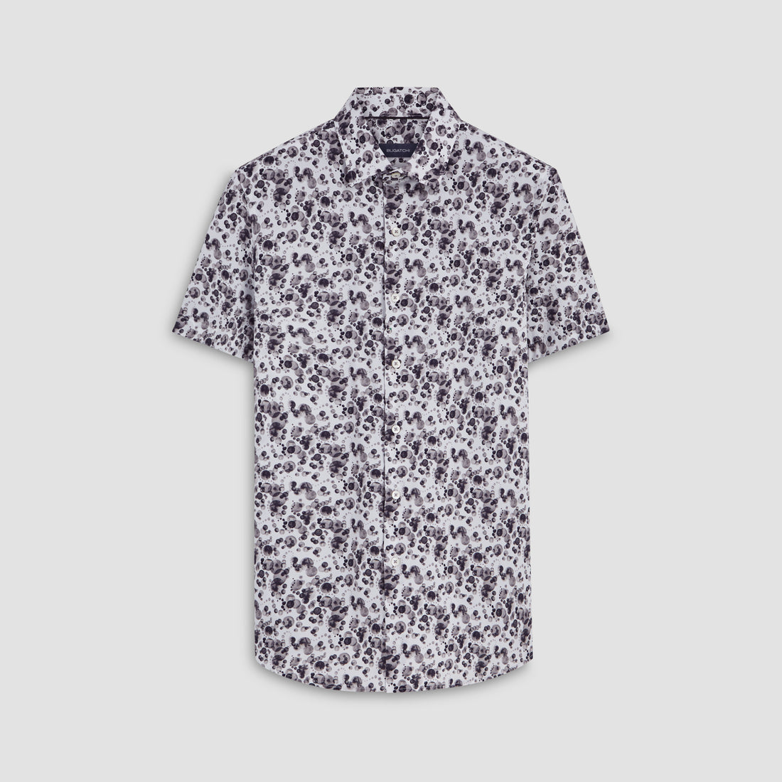 Orson Monochrome Bubbles Print Short Sleeve Shirt