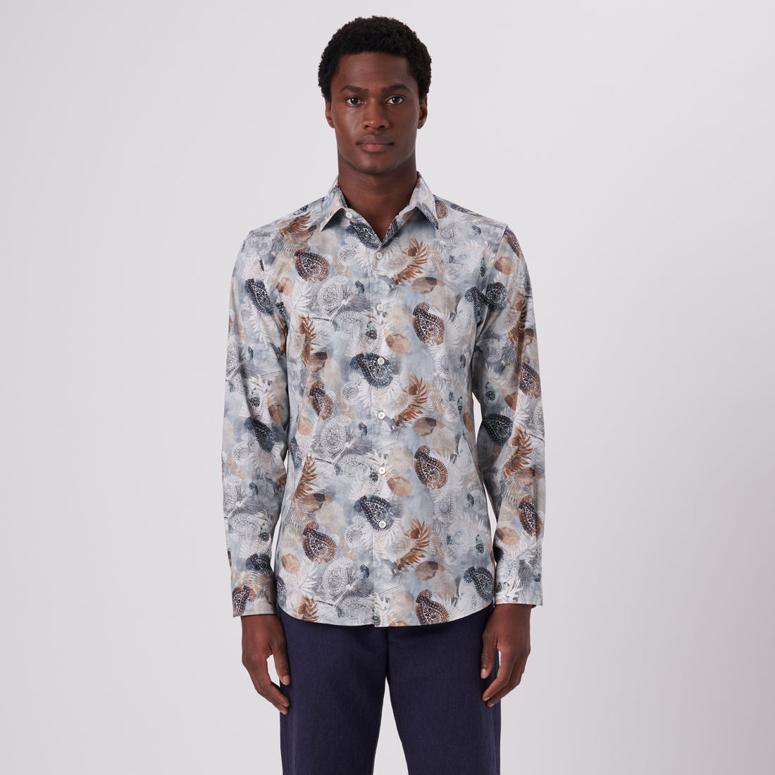 Julian Paisley Print Shirt