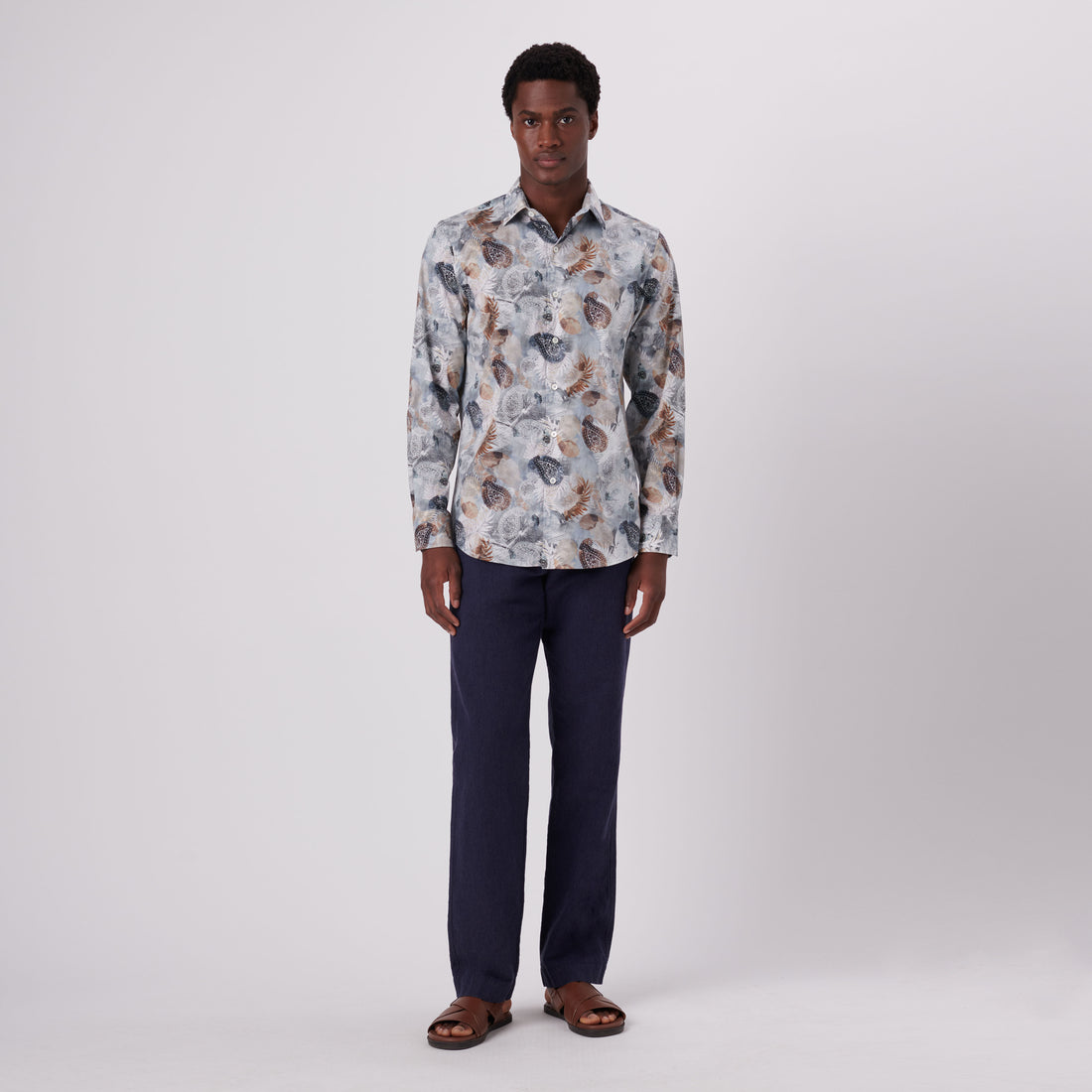 Julian Paisley Print Shirt