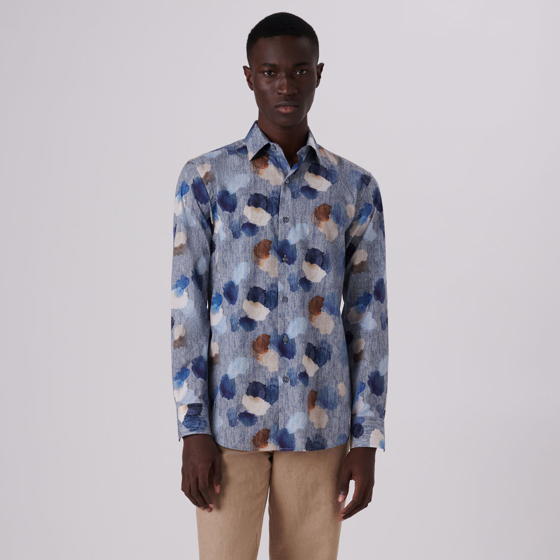 Julian Abstract Print Shirt