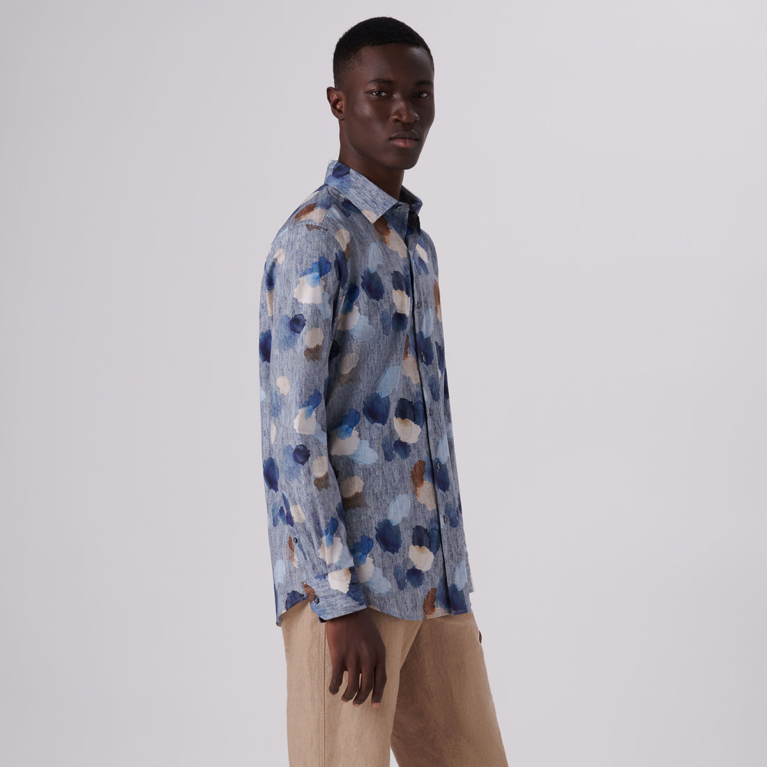 Julian Abstract Print Shirt