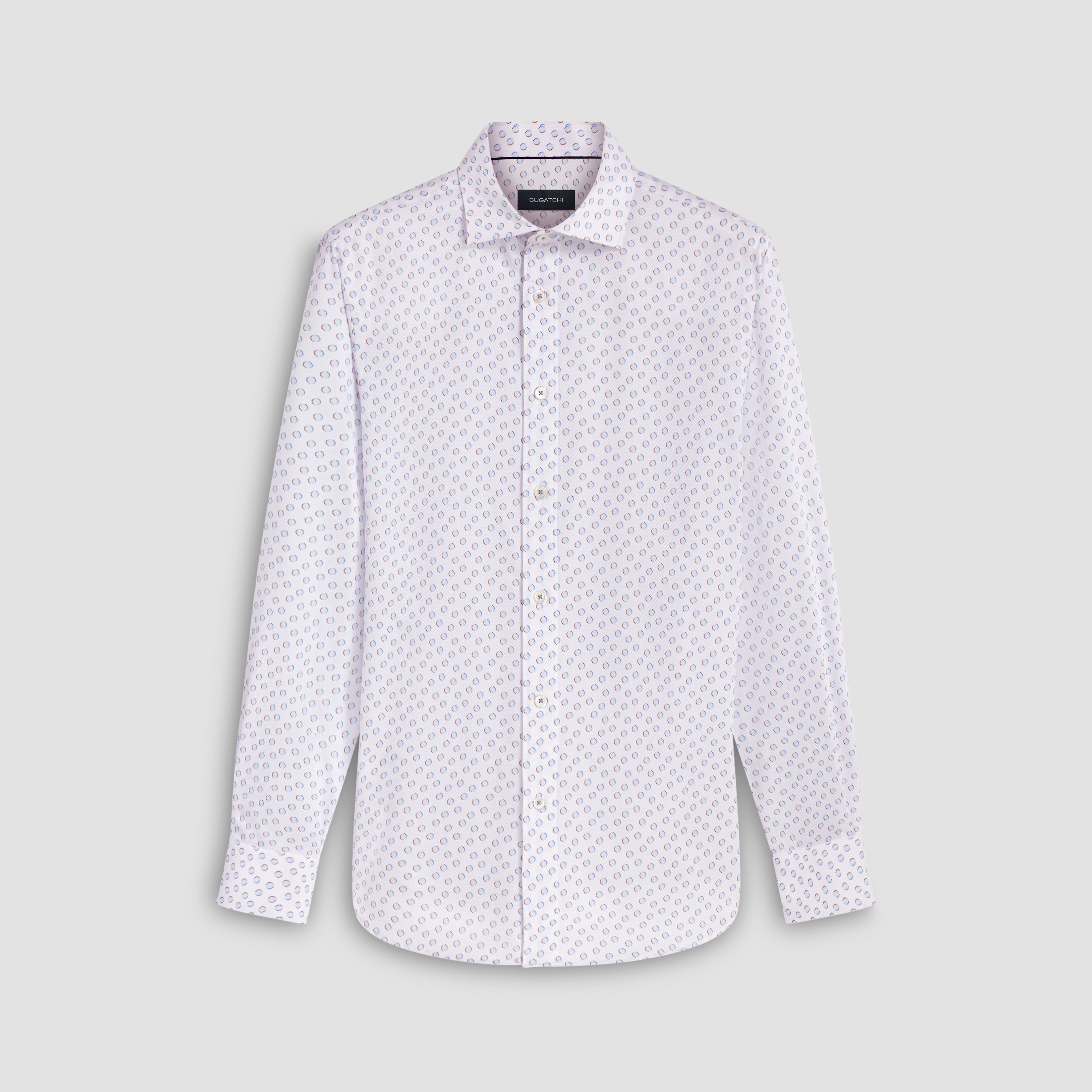 Axel Geometric Print Shirt – BUGATCHI