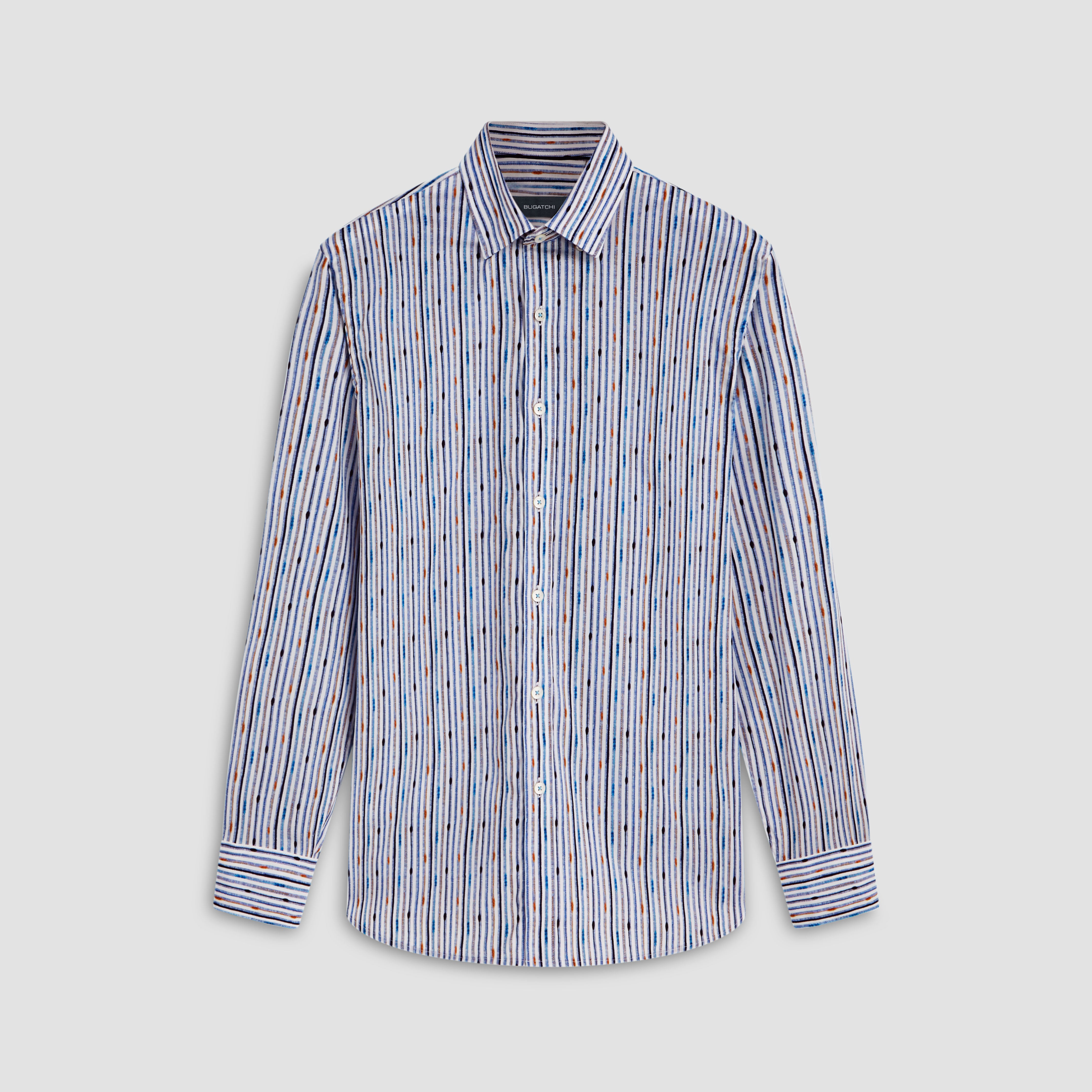 Bugatchi Striped retailer Button Down Shirt