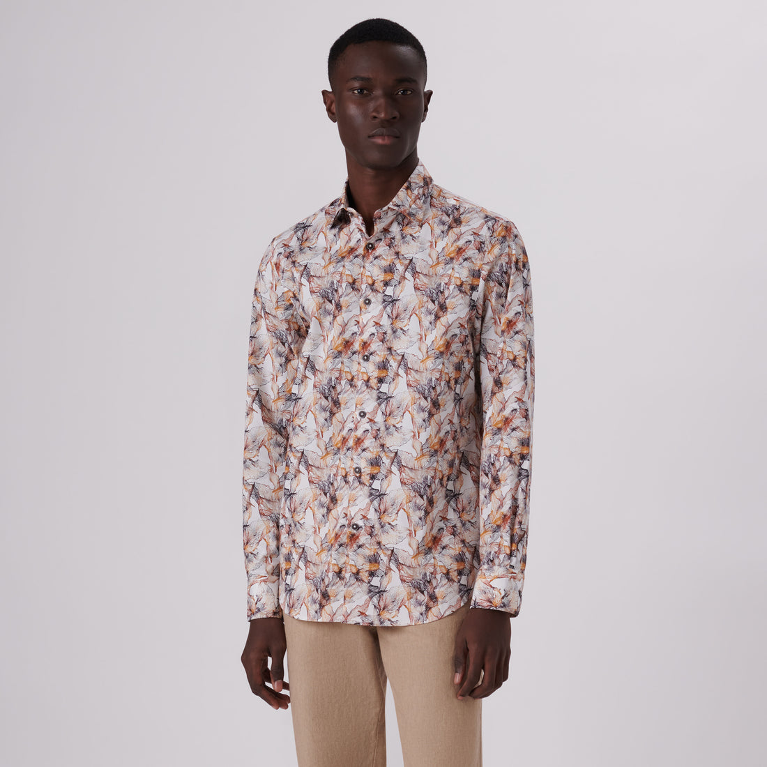 Julian Abstract Print Shirt