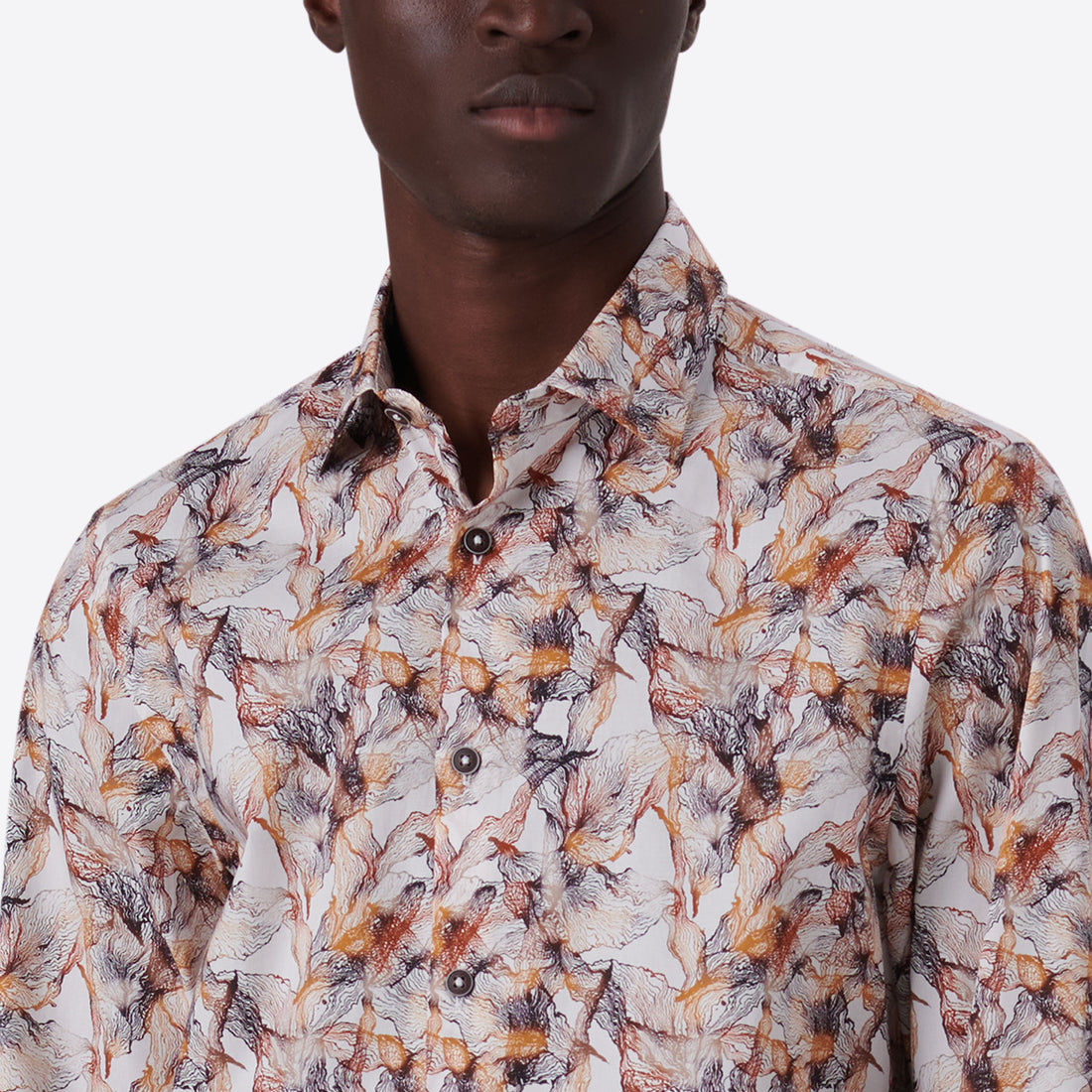 Julian Abstract Print Shirt