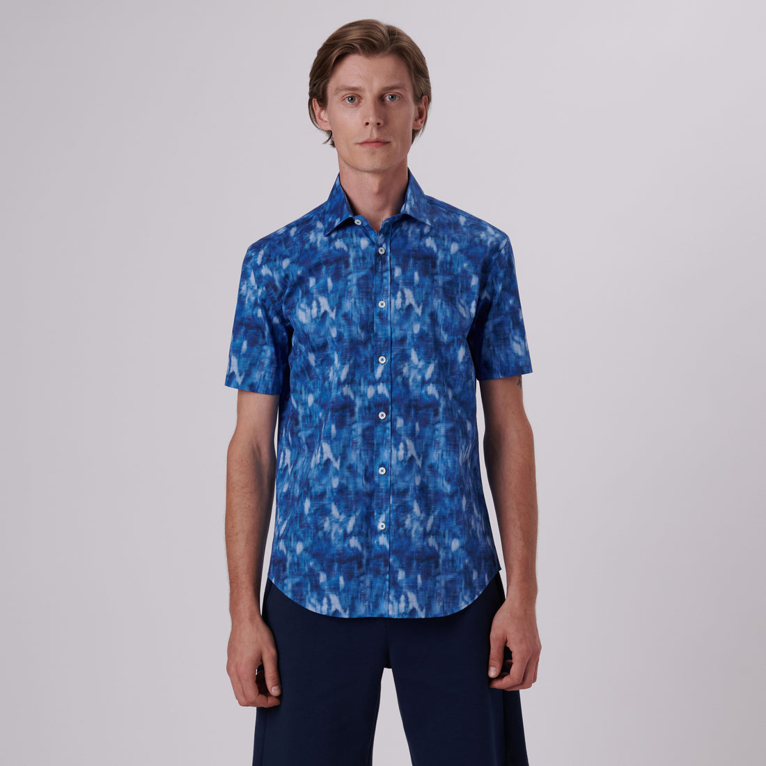 Orson Abstract Print Short Sleeve Shirt