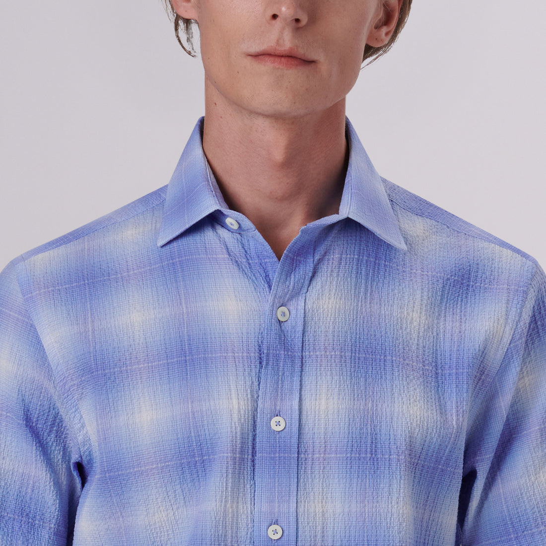 Orson Windowpane Check Short Sleeve Shirt