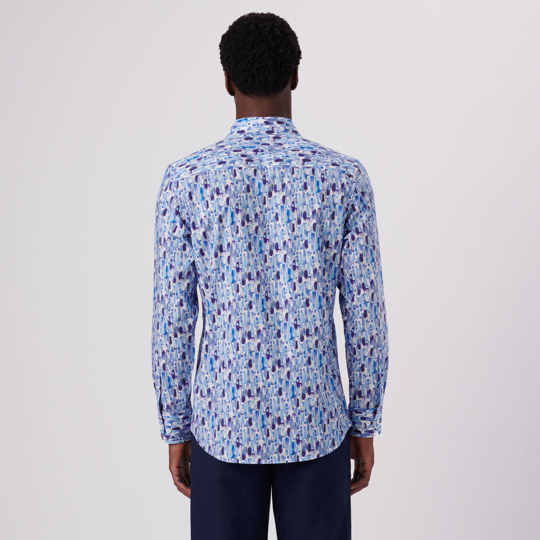 Axel Paint Strokes Print Shirt