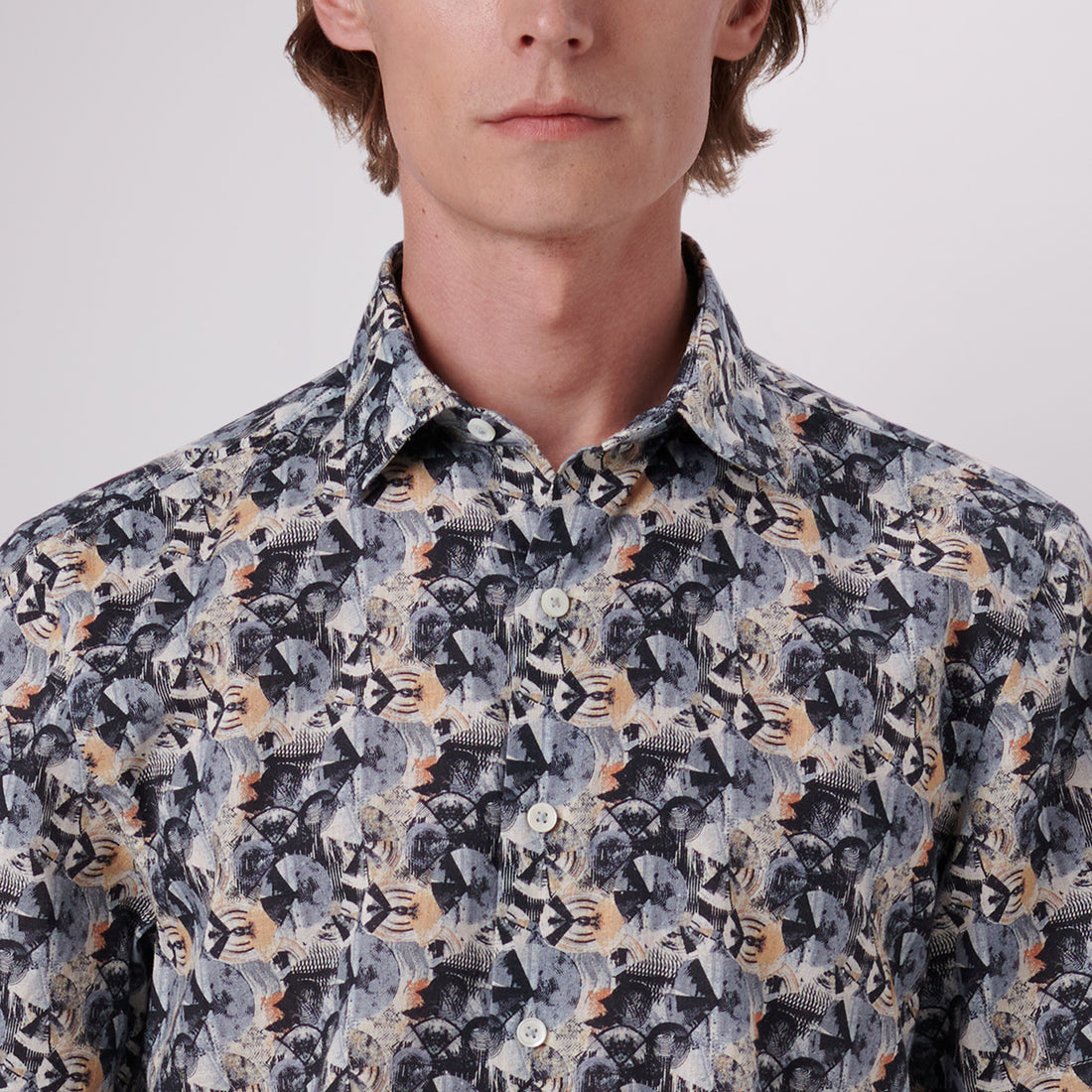 Orson Abstract Print Short Sleeve Shirt