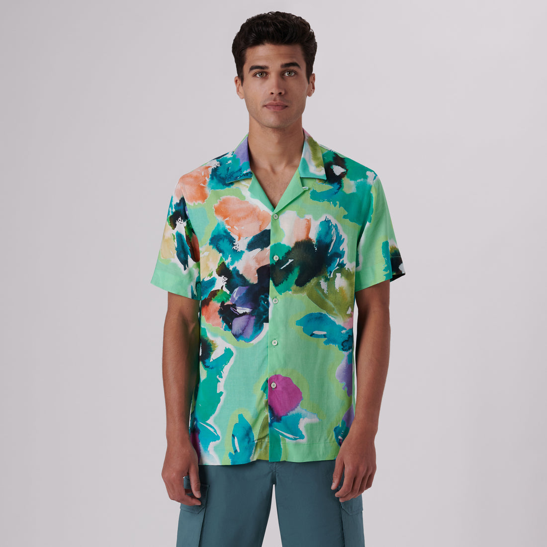 Jackson Abstract Print Short Sleeve Shirt