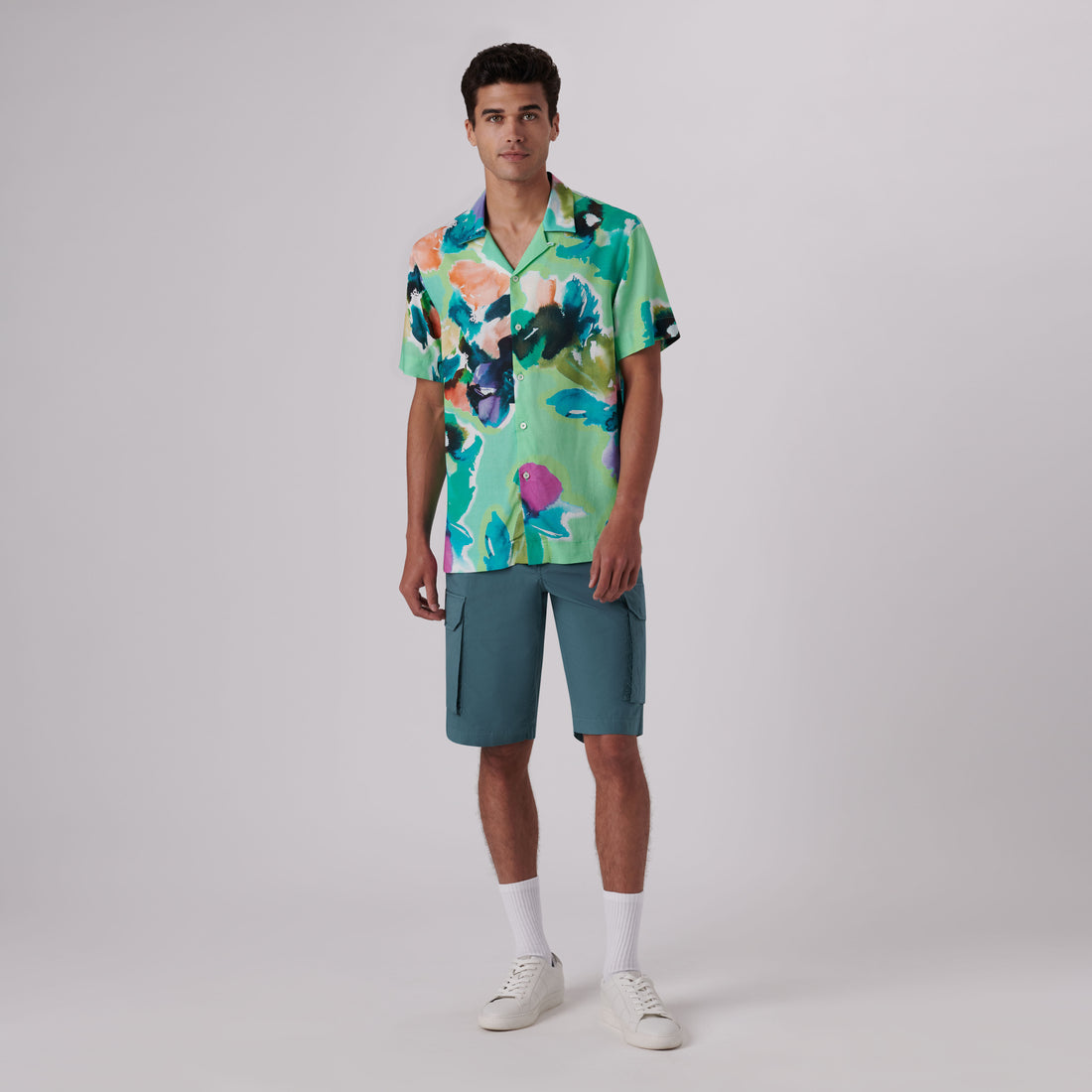 Jackson Abstract Print Short Sleeve Shirt