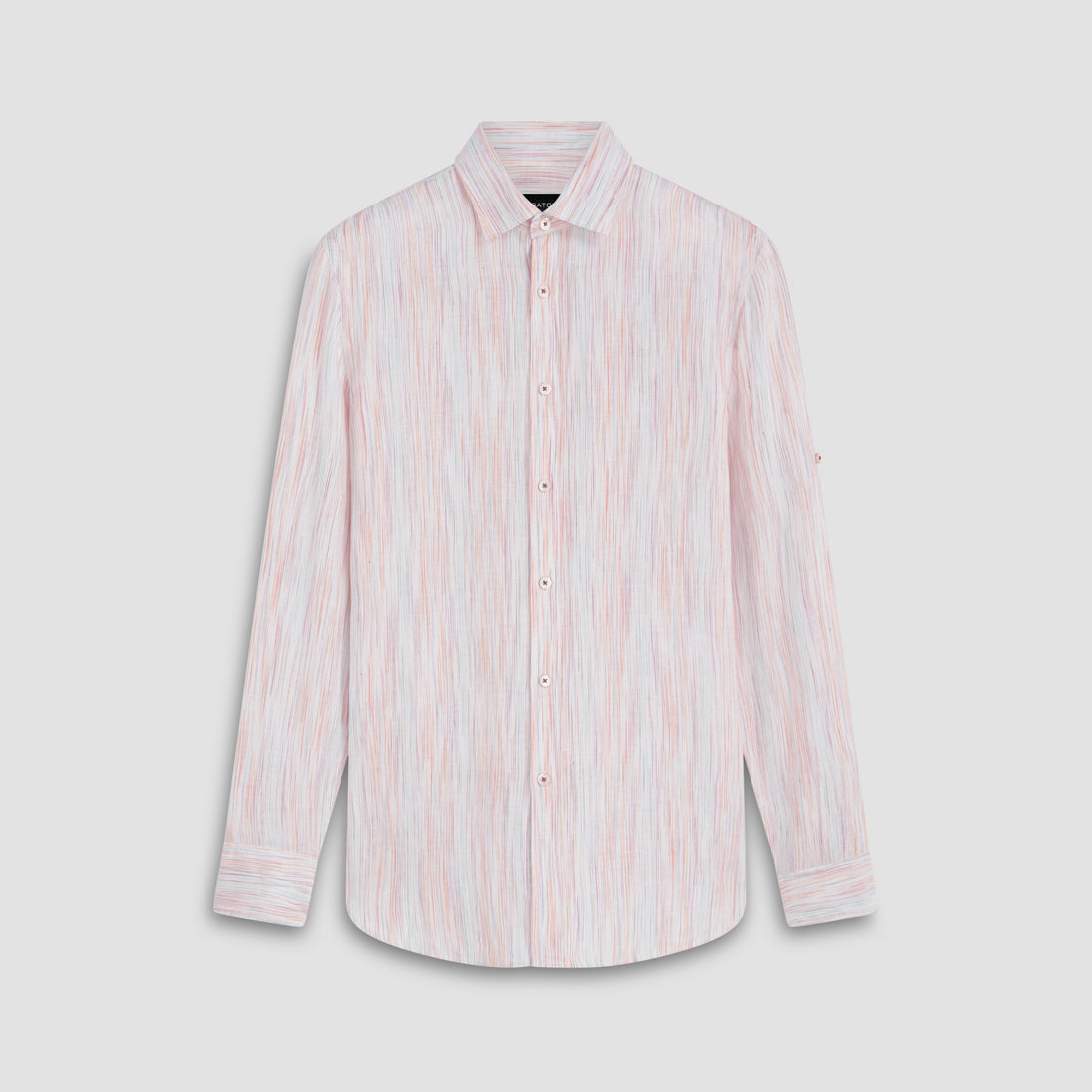 Julian Chalk Stripe Linen Shirt