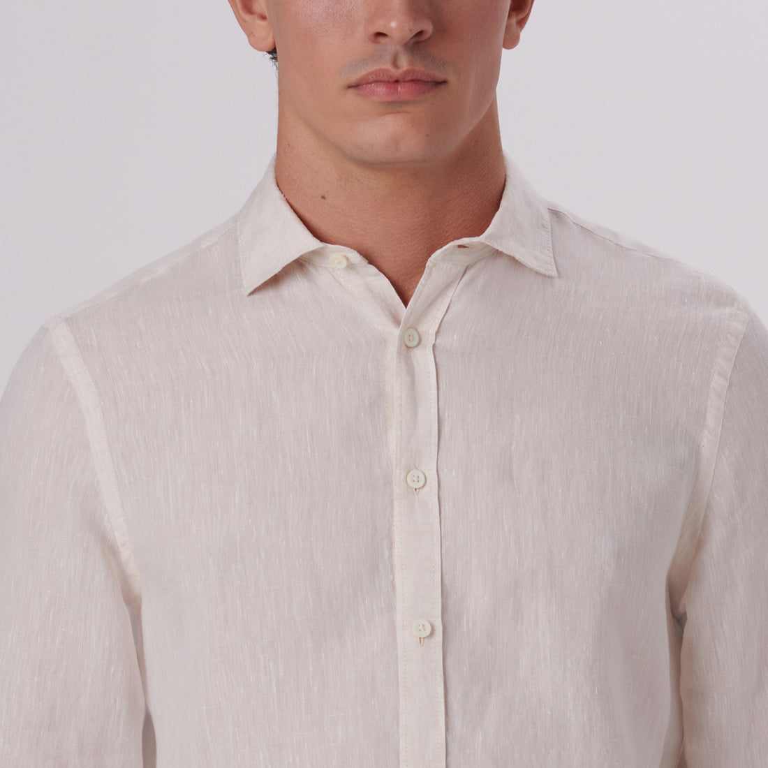 Axel Solid Linen Shirt