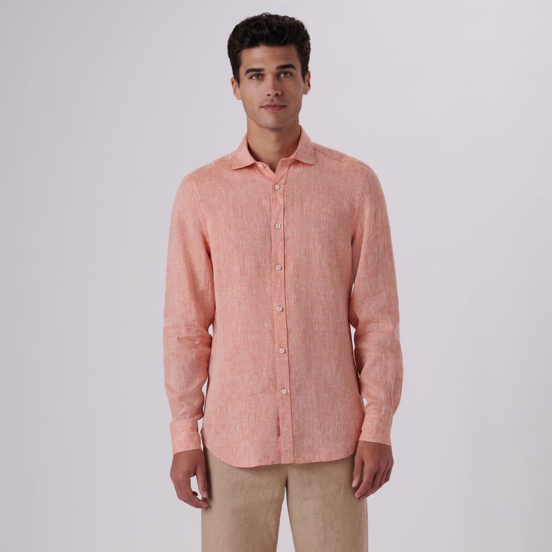 Axel Solid Linen Shirt