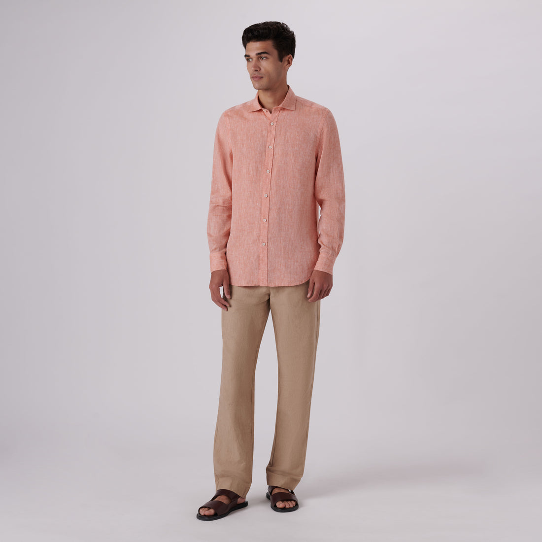 Axel Solid Linen Shirt