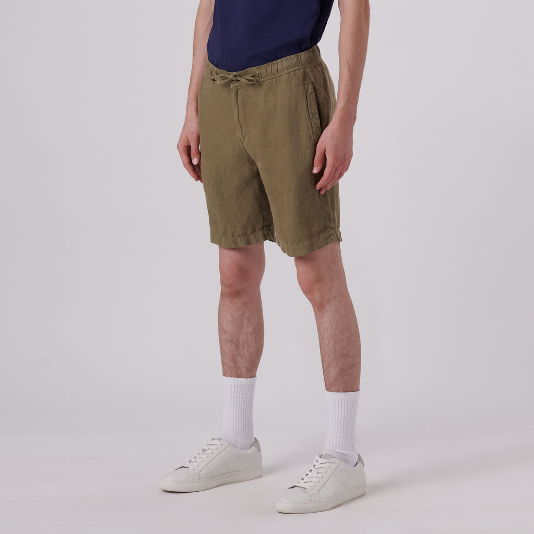 Linen Bermuda Shorts