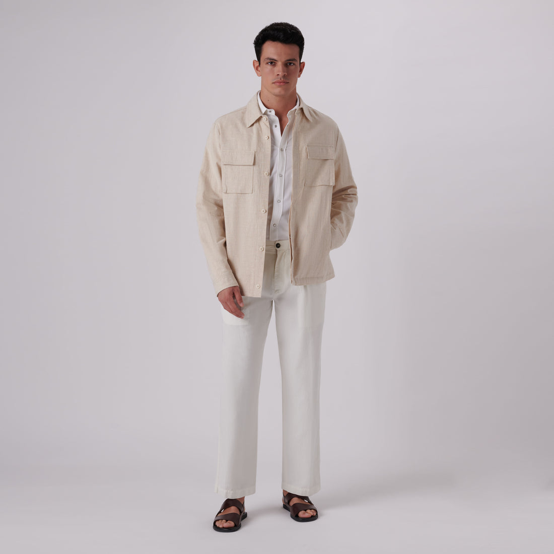 Linen Shirt Jacket