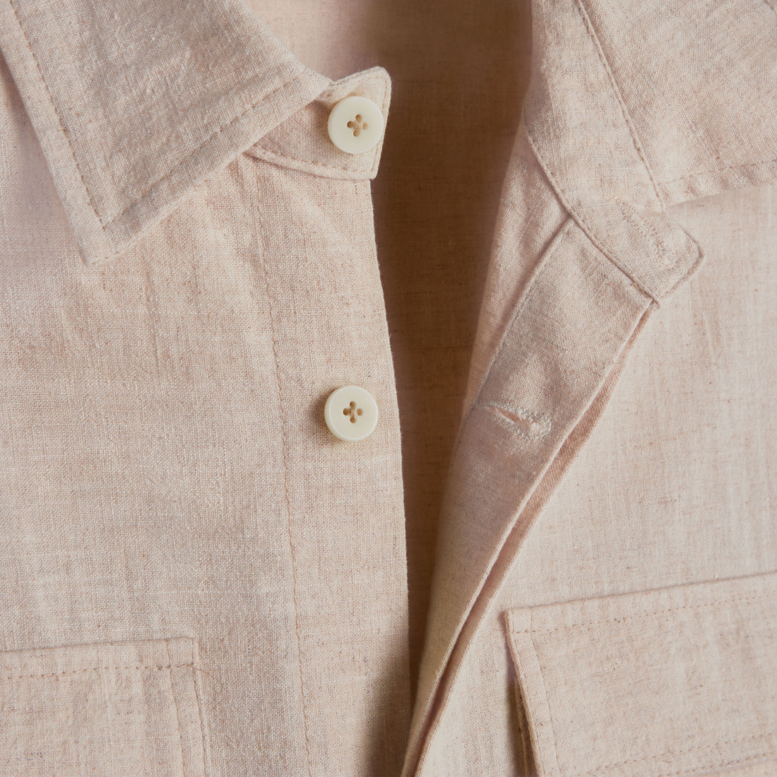 Linen Shirt Jacket