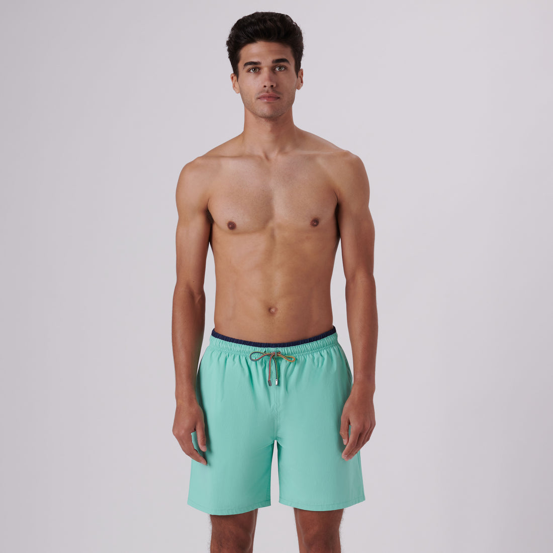 Quinn Solid Swim Trunks