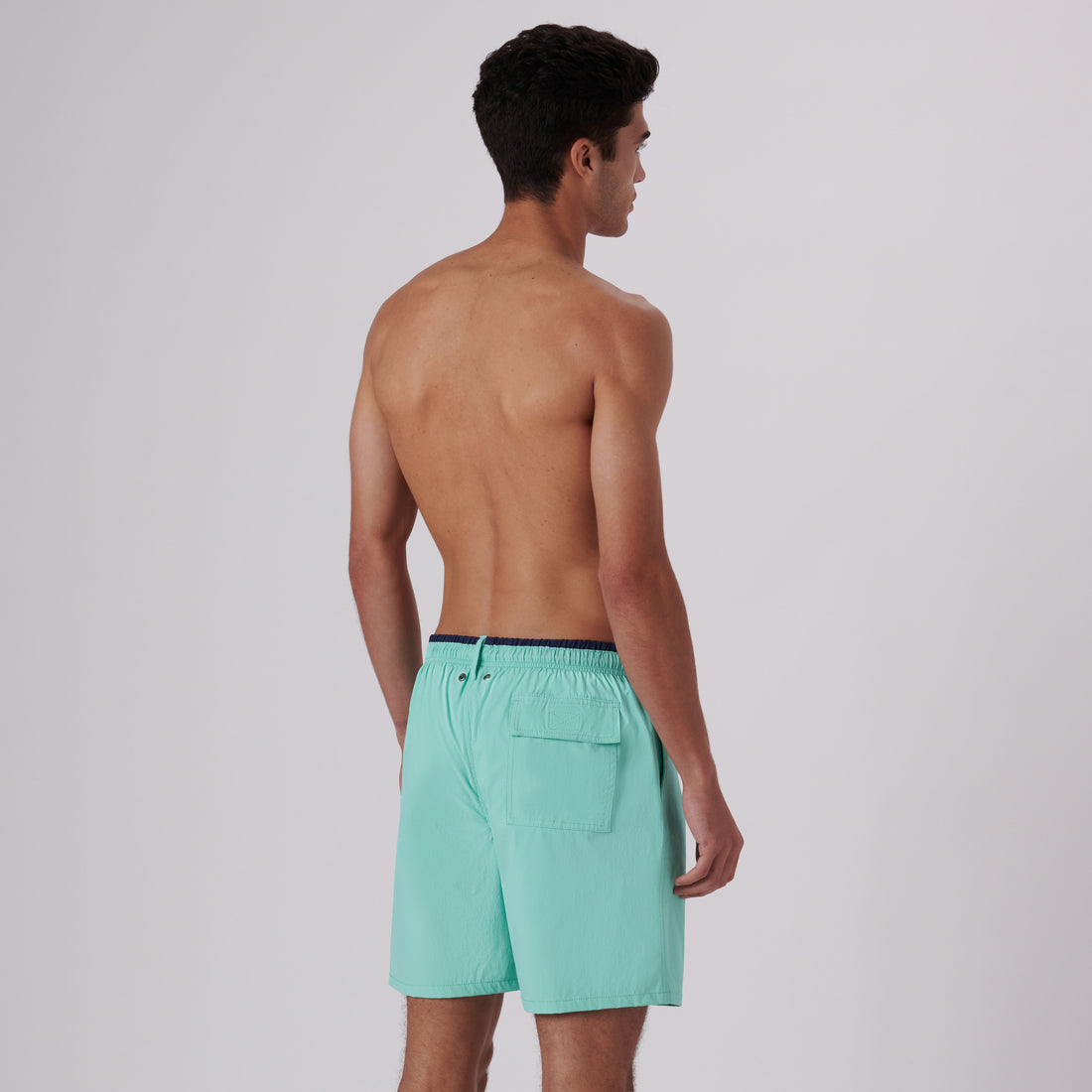 Quinn Solid Swim Trunks