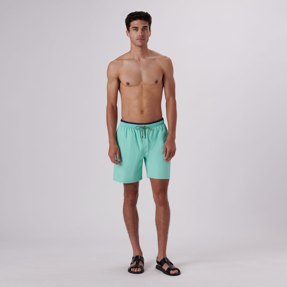 Quinn Solid Swim Trunks