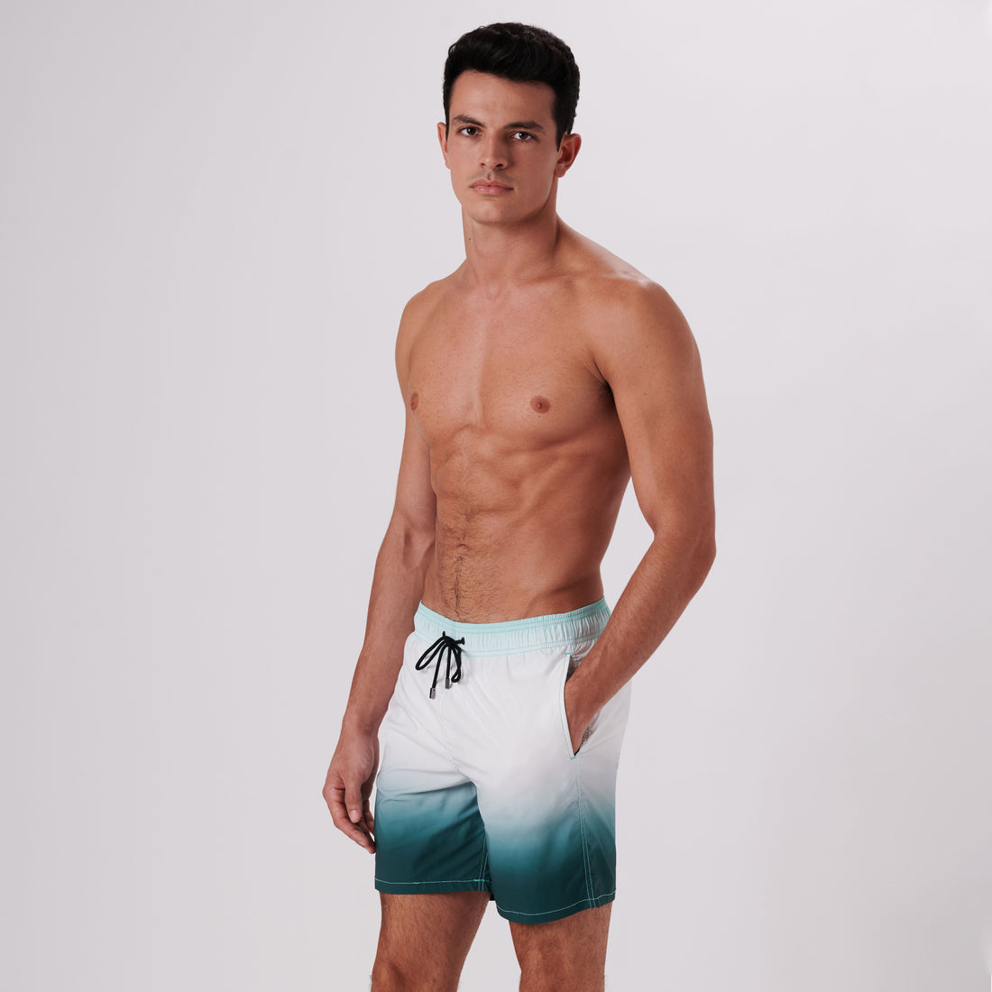 Cosmo Solid Gradient Swim Trunks