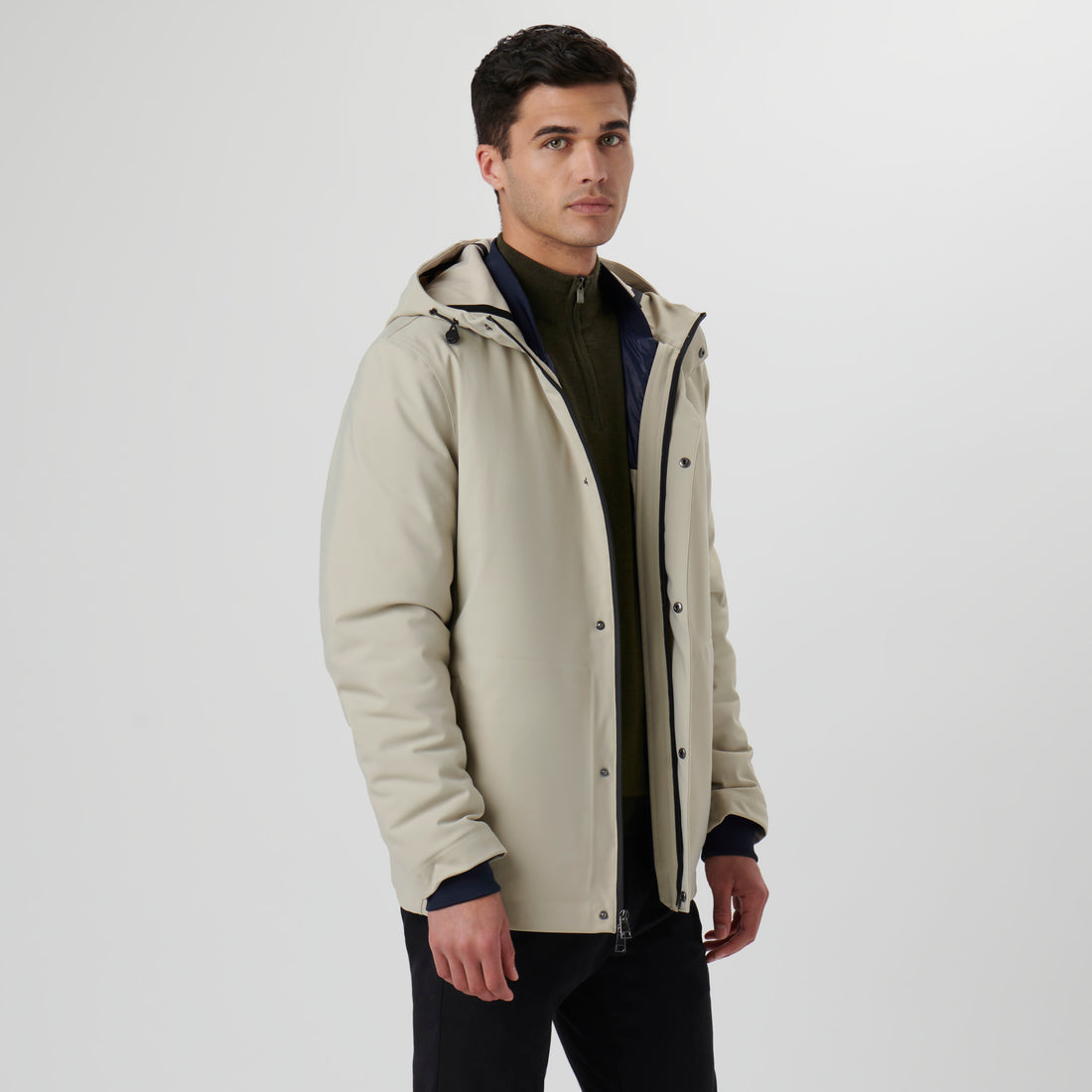 Three-In-One Jacket With Hood