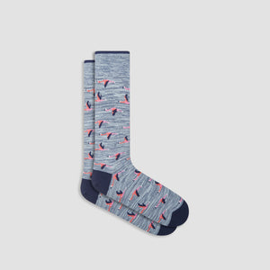 Bird Flight Mid-Calf Socks