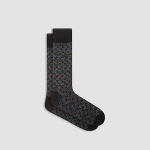 Geometric Mid-Calf Socks