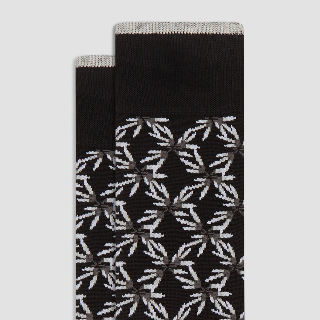 Abstract Mid-Calf Socks