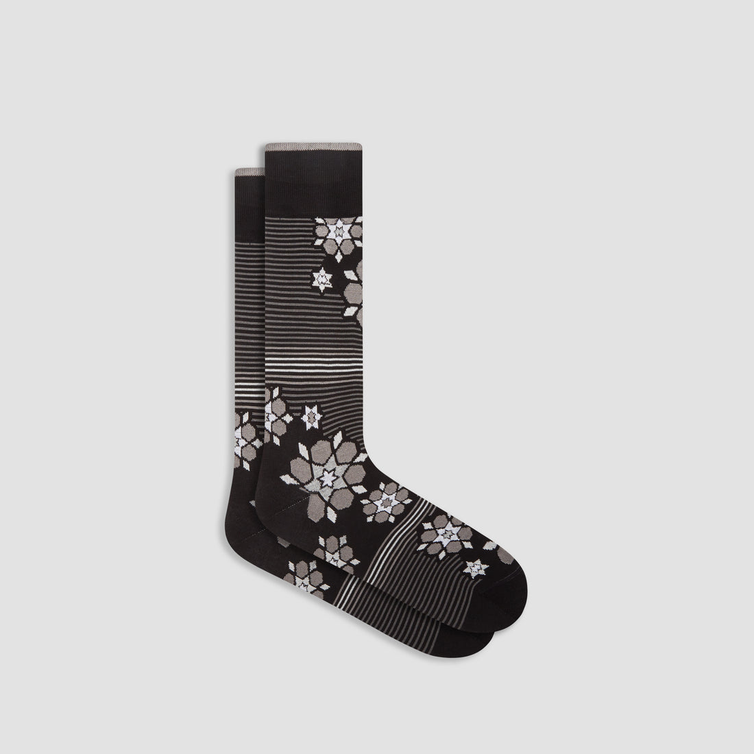 Floral Mid-Calf Socks