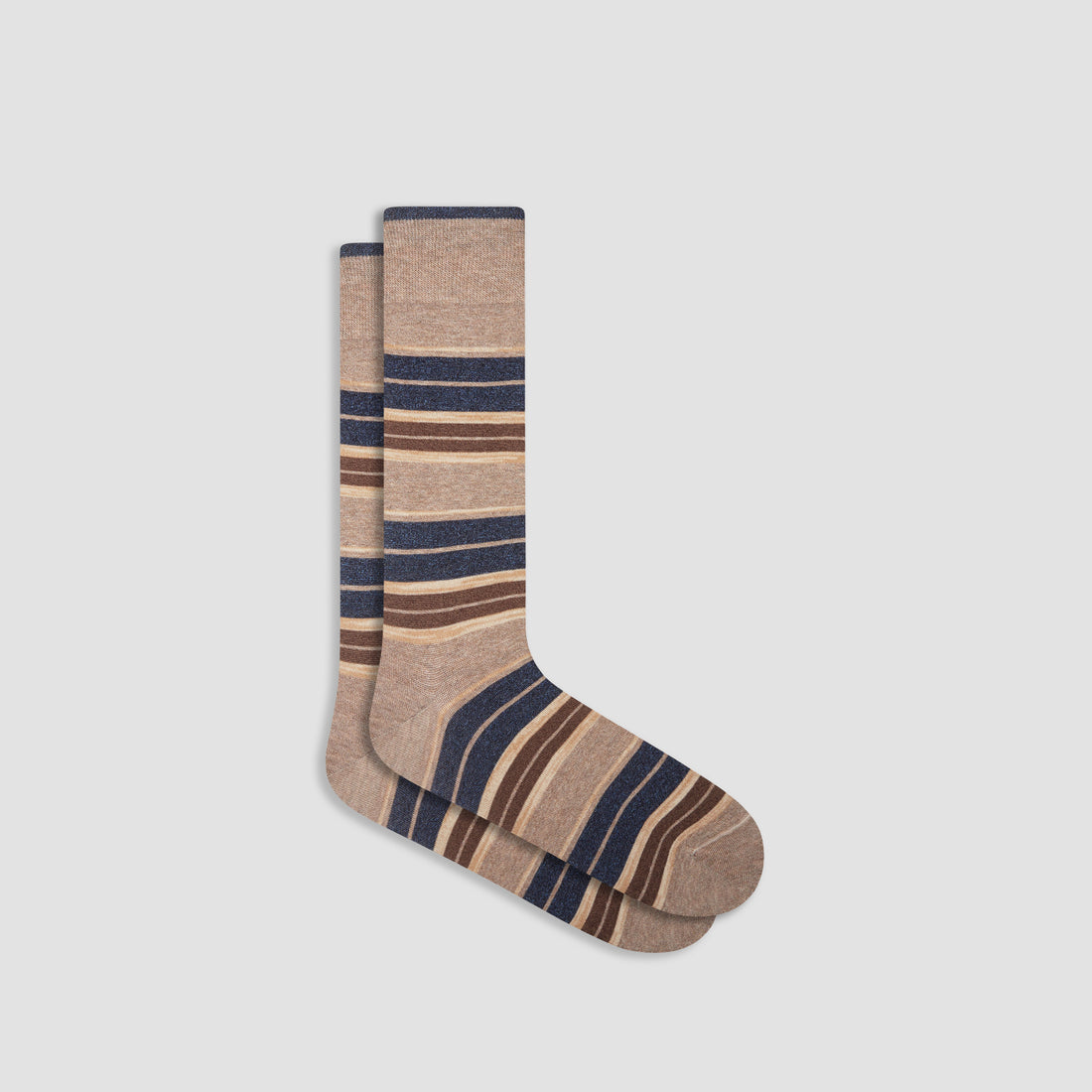 Striped Mid-Calf Socks