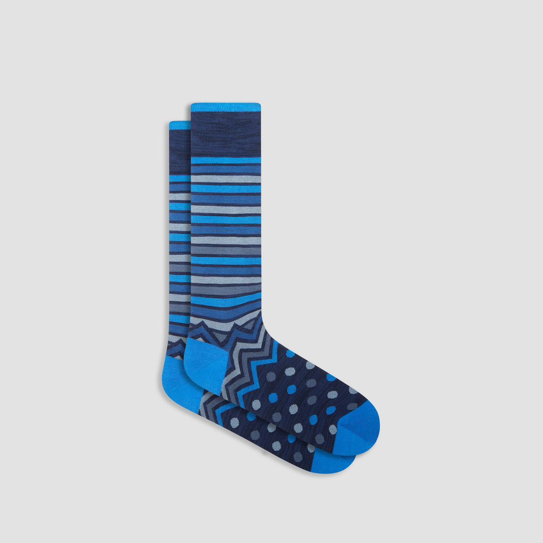 Stripes & Dots Mid-Calf Socks