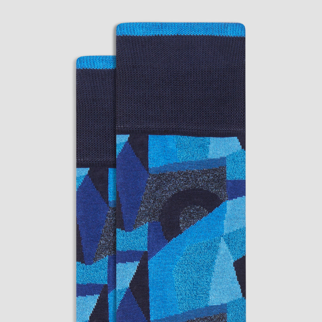 Abstract Mid-Calf Socks