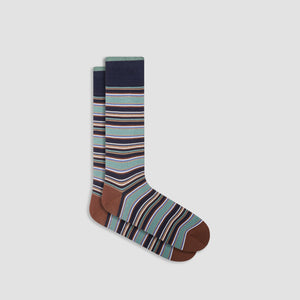 Striped Mid-Calf Socks