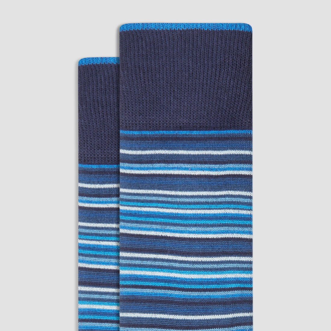 Striped Mid-Calf Socks