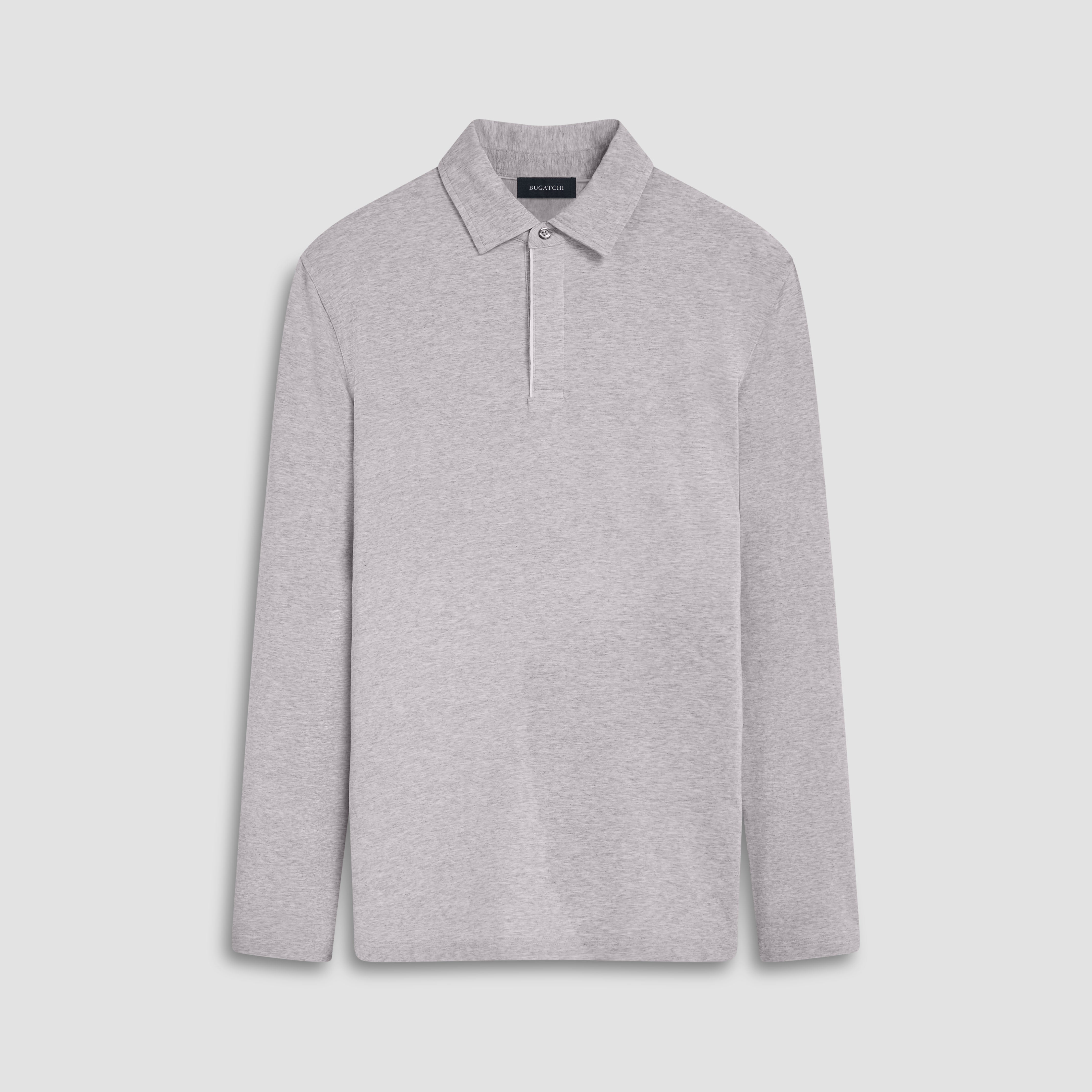 Long-sleeved Polo Shirt – BUGATCHI