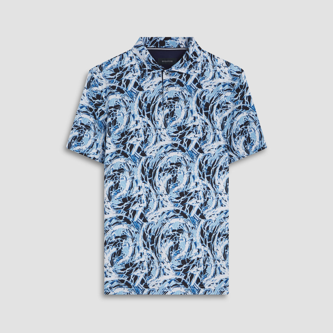 Hendrix Abstract Print Polo Shirt