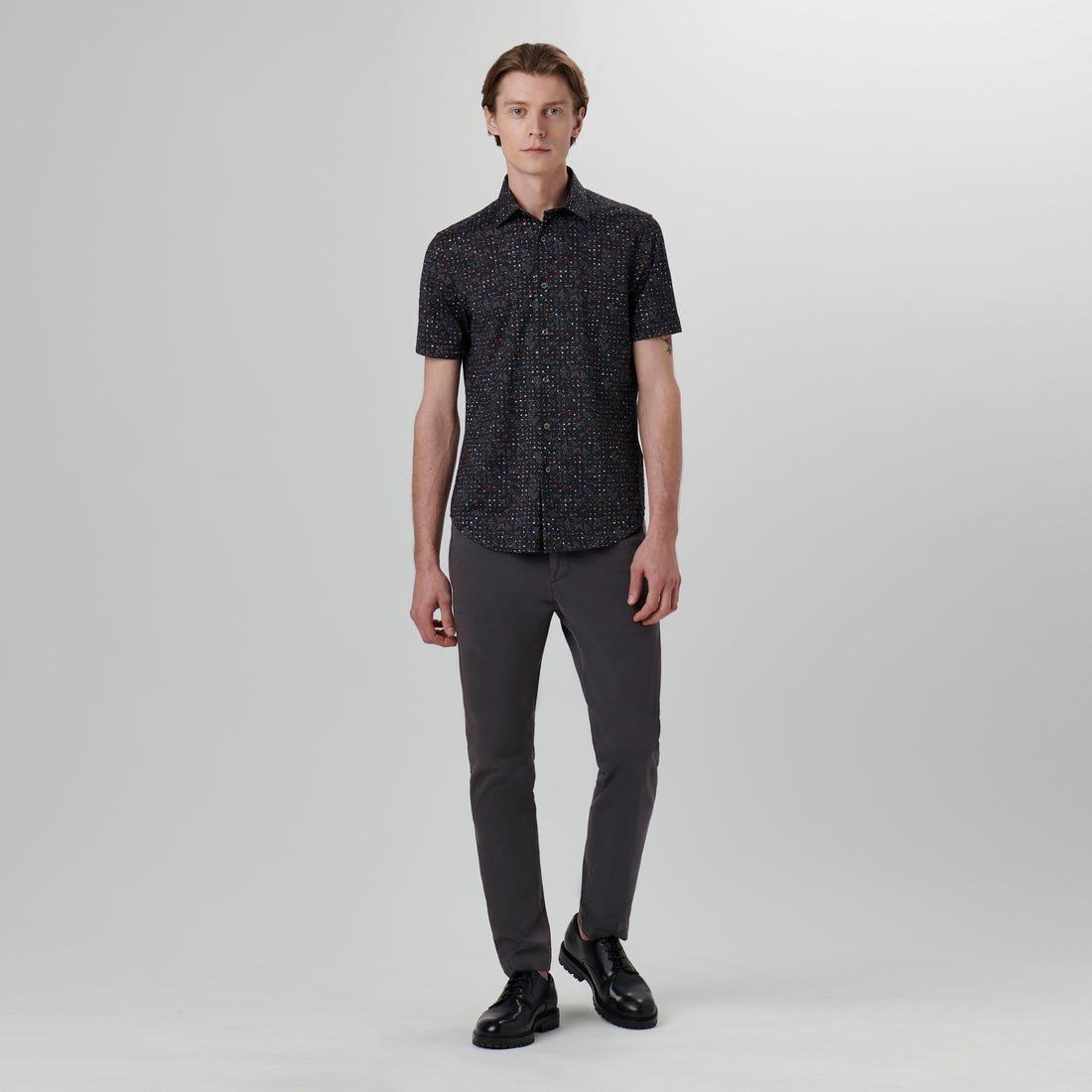 Miles Abstract OoohCotton Short Sleeve Shirt