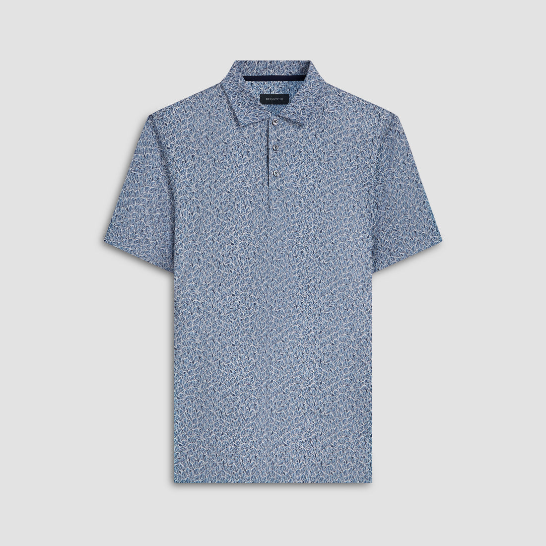 Victor Leaf Print OoohCotton Polo