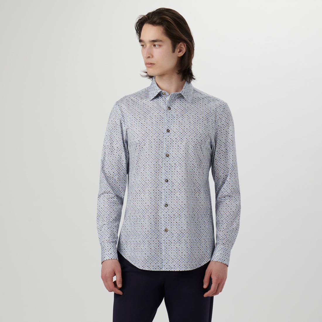 James Mosaic Print OoohCotton Shirt