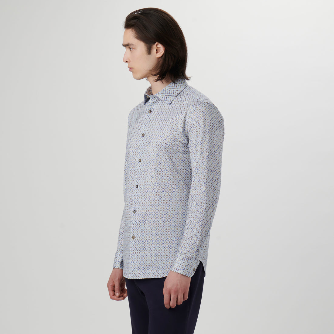 James Mosaic Print OoohCotton Shirt