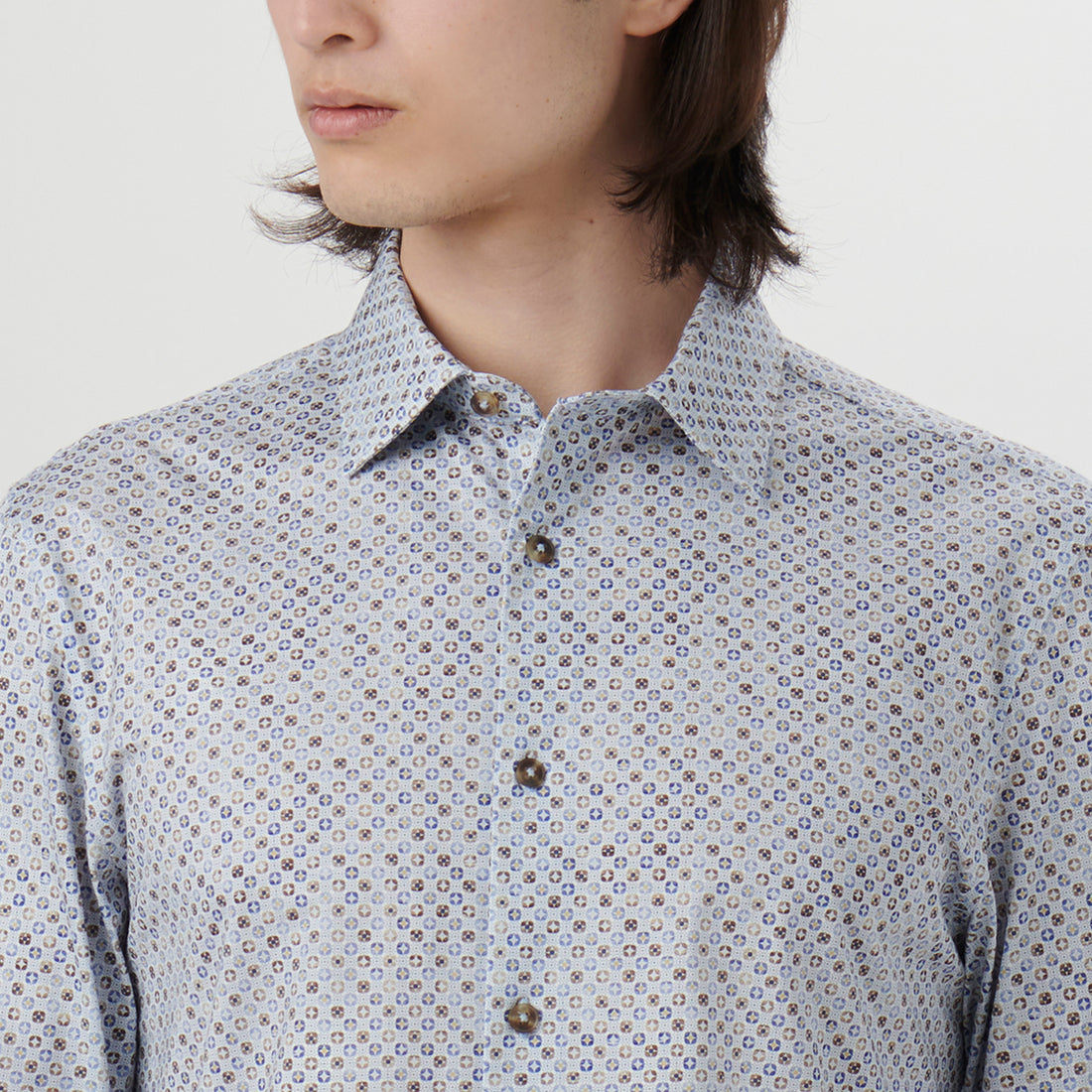 James Mosaic Print OoohCotton Shirt