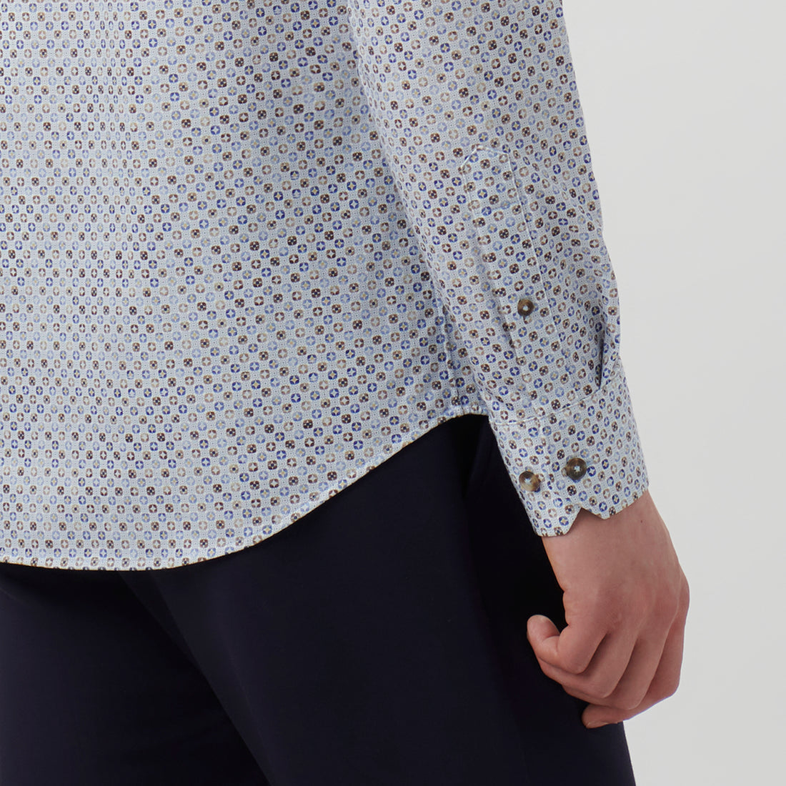 James Mosaic Print OoohCotton Shirt