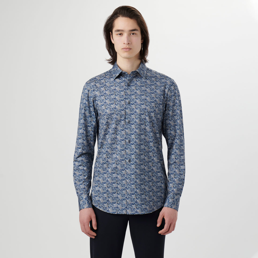 James Abstract Print OoohCotton Shirt