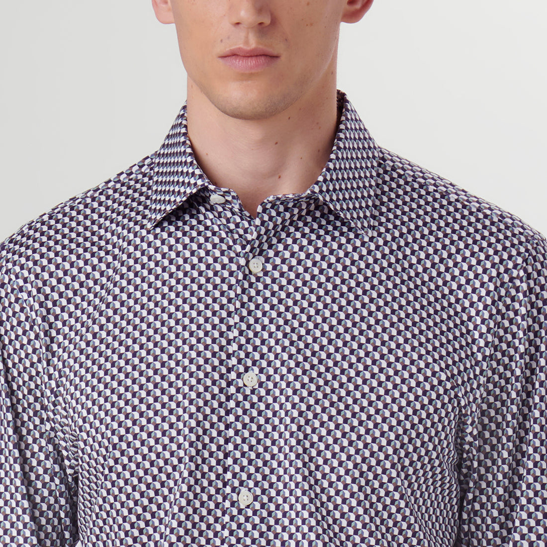 James Geometric OoohCotton Shirt