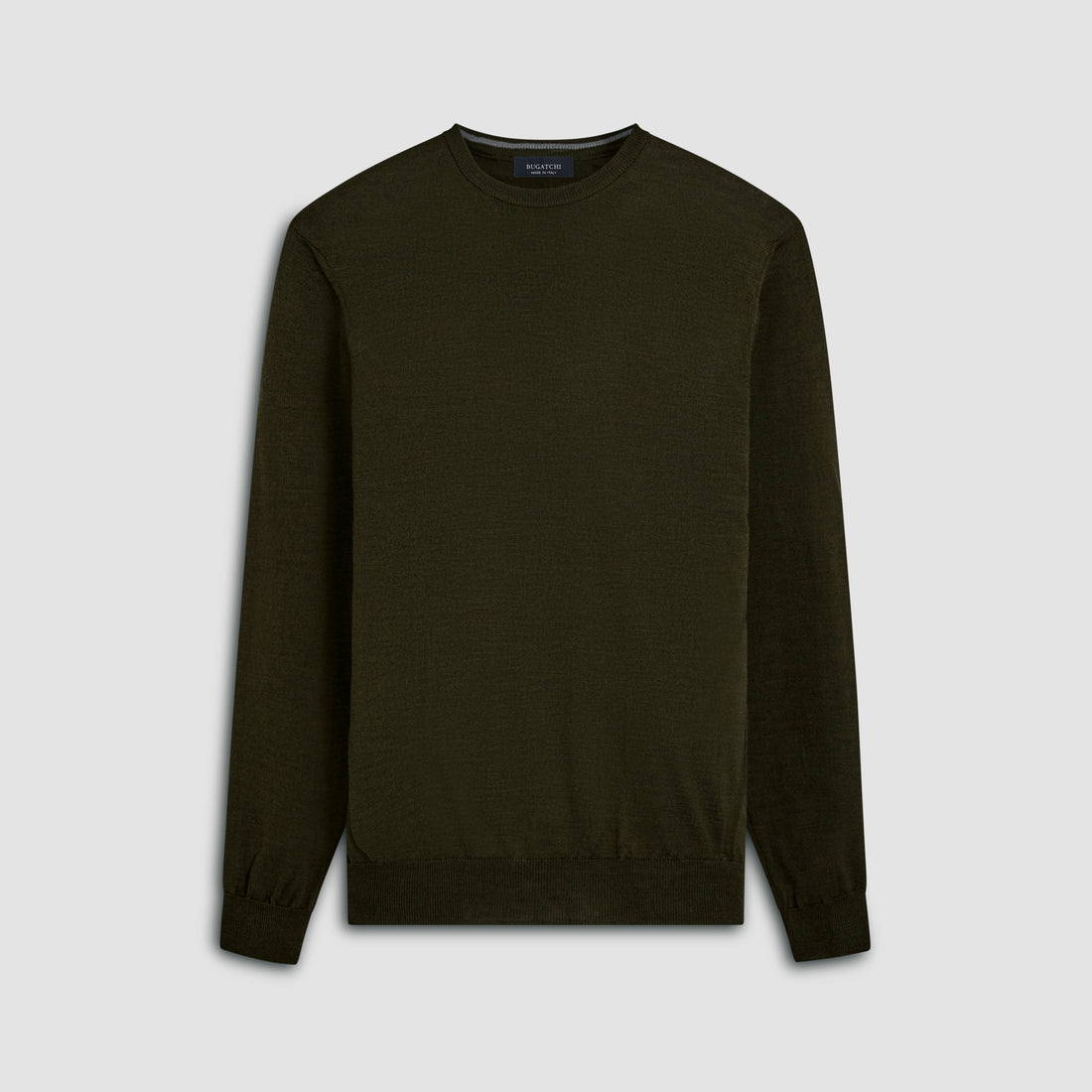 Super Merino Solid Crew Neck Sweater