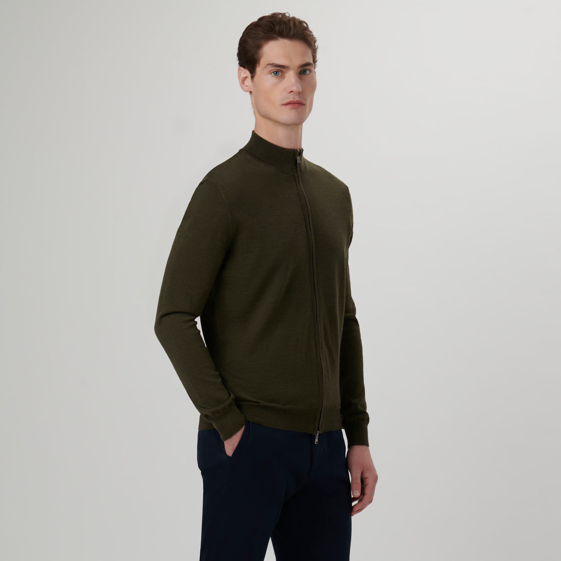 Super Merino Solid Sweater Jacket